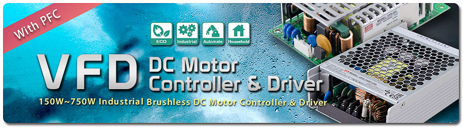 VFD DC motor controller and driver