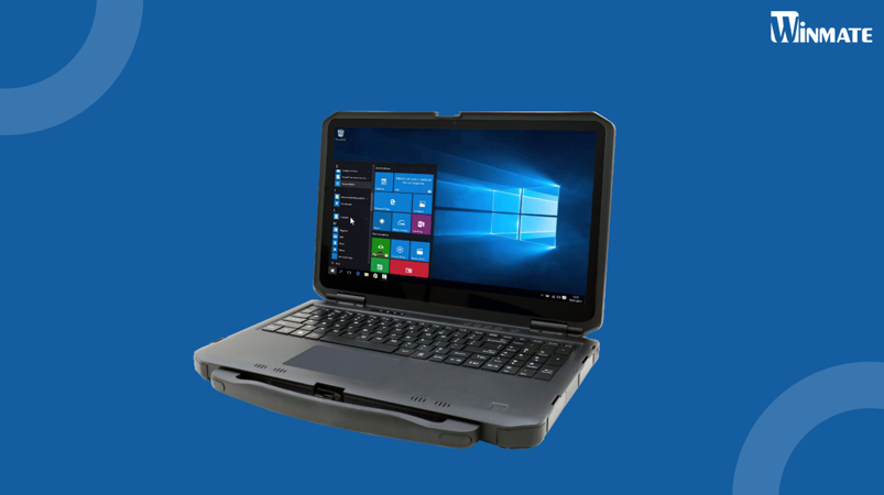 Захищений ноутбук Winmate L156 з міцним корпусом | Winmate L156 rugged laptop