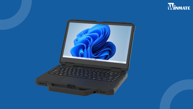 Захищений ноутбук Winmate L140 з міцним корпусом | Winmate L140 rugged laptop